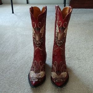 Old Gringo boots.  Only worn a few times.  Paid ov